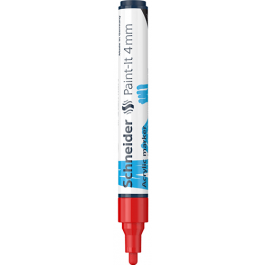 Marker vopsea acrilica Paint-It 320 4 mm Schneider Rosu