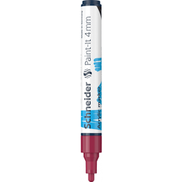 Marker vopsea acrilica Paint-It 320 4 mm Schneider Visiniu