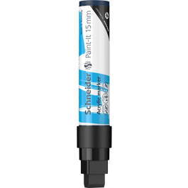 Marker vopsea acrilica Paint-It 330 15 mm Schneider Negru