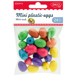 Mini oua plastic 2.5 cm DACO