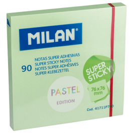 Notes autoadeziv 76x76mm Milan - verde pastel