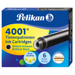 Patroane cerneala 4001 Pelikan negru