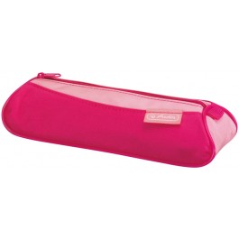 Penar borseta triunghiular Herlitz rosu-roz