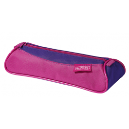 Penar borseta triunghiular Herlitz mov-roz