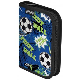 Penar echipat 34 piese Herlitz 1 fermoar si 2 extensii - Football