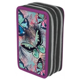 Penar neechipat Herlitz 3 fermoare Butterfly