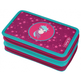 Penar neechipat Herlitz 3 fermoare - Unicorn