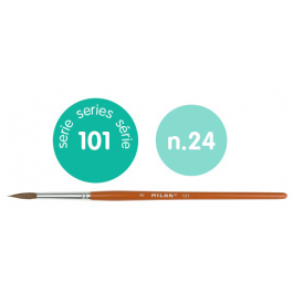 Pensula Milan seria 101 cu varf rotund - nr 24