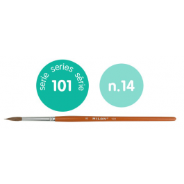 Pensula Milan seria 101 cu varf rotund - nr 14