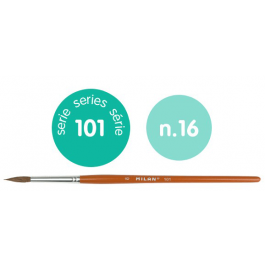 Pensula Milan seria 101 cu varf rotund - nr 16