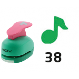 Perforator cu model 2.5 cm - Nota muzicala 38