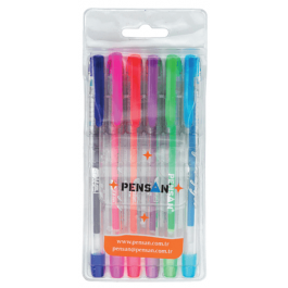 Pix Pensan My-King Neon 6 culori set