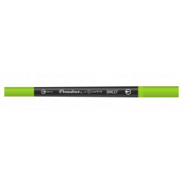 Pix liner si pensula Pensuliner Daco  - verde fluorescent