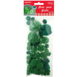 Pom Pom Festiv DacoArt - verde
