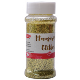 Pudra glitter Monosararita glitter - Auriu