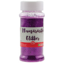 Pudra glitter Monosararita glitter - Mov