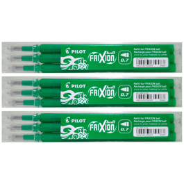 Rezerve Pilot FriXion 0.7 mm 36 bucati / cutie - verde