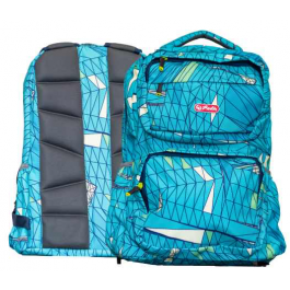 Rucsac ergonomic Herlitz Foggy Seamless Triangles