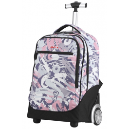 Rucsac cu troller Herlitz Urban Trolley Abstract