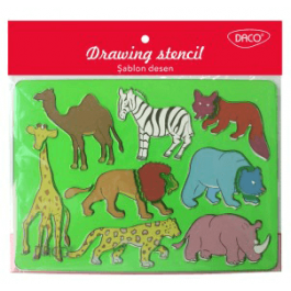 Sablon desen Jungla Daco 