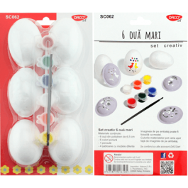 Set creativ 6 oua mari