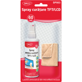 Spray curatare ecrane TFT/LCD 60ml Daco