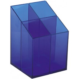 Suport instrumente de scris Ico Quadrate - Albastru