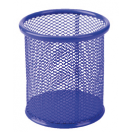 Suport birou cilindric Ecada - Albastru