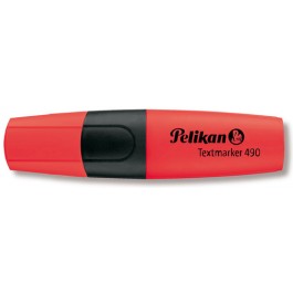 textmarker 490 pelikan rosu