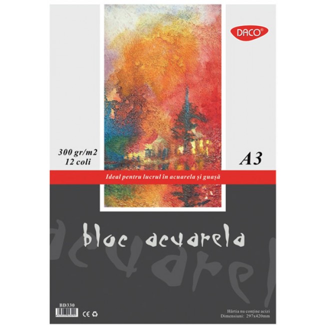 Bloc Desen A3 300g