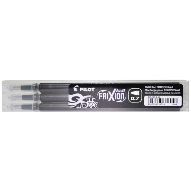 Rezerve Pilot Frixion 0 7 Mm 3buc Set Negru