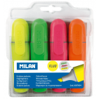 Marker evidentiator Milan 4 culori/set