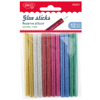 Rezerve silicon glitter 7mm 12 bucati