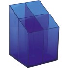 Suport instrumente de scris Ico Quadrate - Albastru