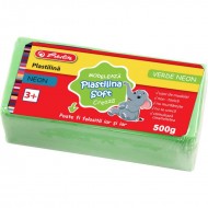 Plastilina Soft Clay Herlitz 500g - Verde Neon