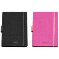 Agenda nedatata A5 160 pagini Daco AN504 - gri, roz