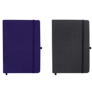 Agenda nedatata A5 160 pagini Daco AN506 - gri, mov