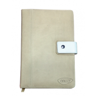 Agenda nedatata A6 160 pagini Daco AN611 - maro deschis, roz, turcoaz