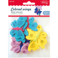 Aripi colorate autoadezive pasla Daco