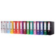 Biblioraft plastifiat 7.5 cm Daco, turcoaz