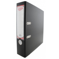 Biblioraft plastifiat 7.5 cm Daco Negru