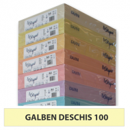 Carton colorat A4 160g Favini 100 - galben deschis