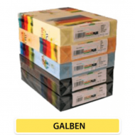Carton colorat A4 160g - galben