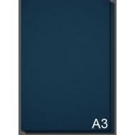 Coperta carton imitatie piele A3 Albastru Navy