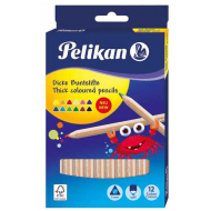 Creioane colorate groase Pelikan 12 culori