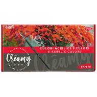 Culori acrilice Daco Creamy 8 culori 75ml