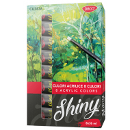 Culori acrilice Daco Shiny 8 culori 36ml