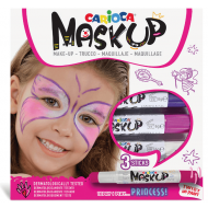 Culori piele si fata Carioca Mask Up 3 culori - Princess