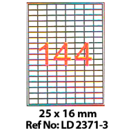 Etichete autoadezive 144 A4 25 x 16 mm