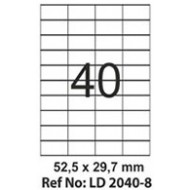 Etichete autoadezive 40/A4 52.5x29.7 mm